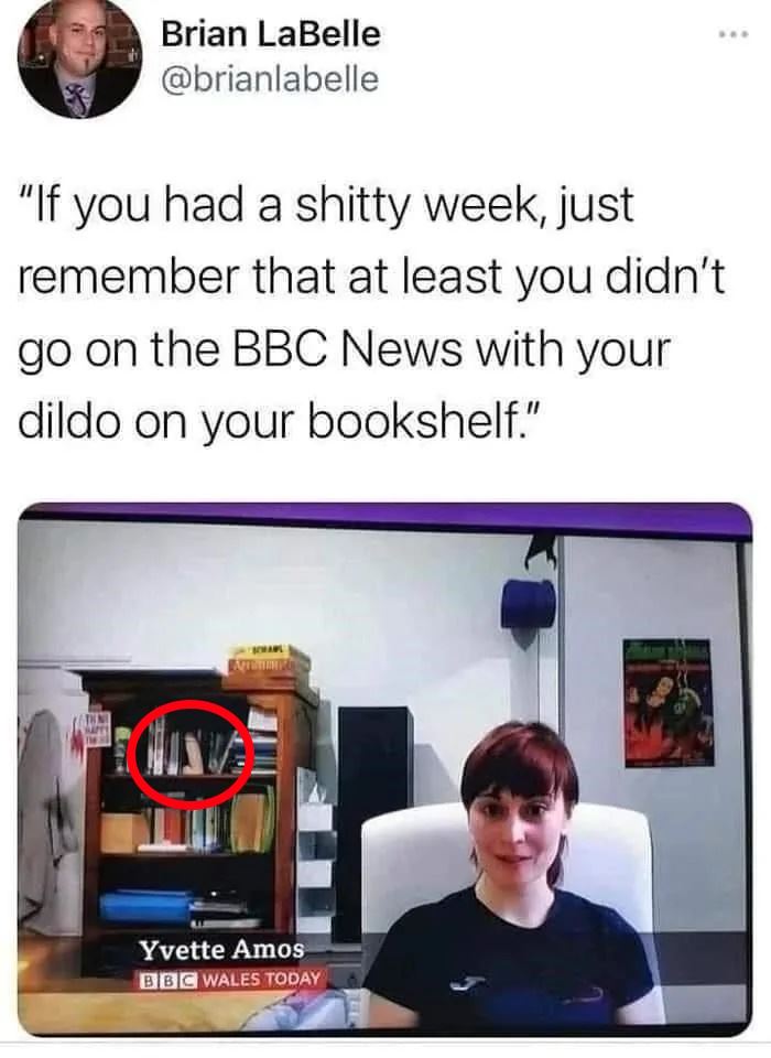 Keď idete do TV a niečo si zabudnete na poličke